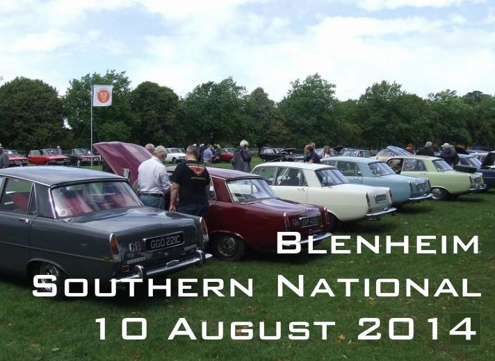 Rover P6 Club Blenheim Rally Southern National