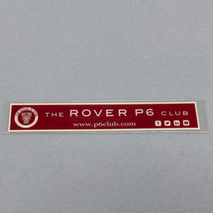 Club Window Sticker