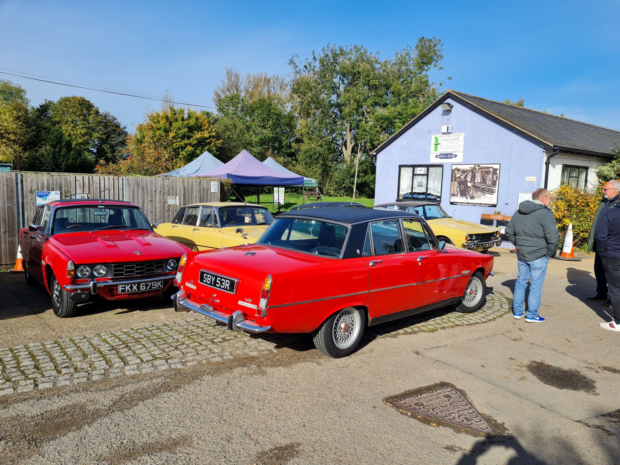 Rover P6 meet – Rugby